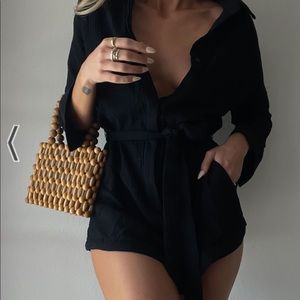 Luna B - black romper